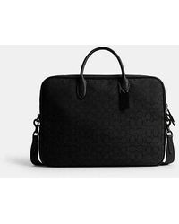 COACH - Theo Arbeitstasche Aus Signature-Jacquard - Lyst