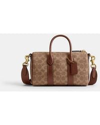 COACH - Bolso Compass 25 En Lona De Firma - Lyst