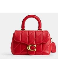COACH - Tabby Top Handle Bag With Quilting - Lyst