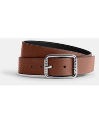 COACH - Double Roller Buckle Belt - Lyst