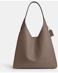 COACH - Dark Stone Brooklyn Shoulder Bag 39 - Lyst