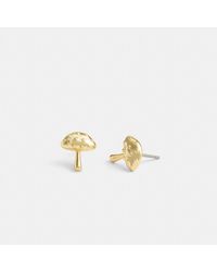 COACH - Garden Mushroom Stud Earrings - Lyst