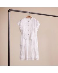 COACH - Restored Broderie Anglaise Dress - Lyst
