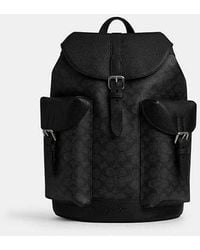 COACH - Warner Rucksack Aus Signature-Canvas - Lyst