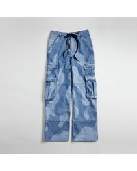 COACH - Cargo Pants In Wavy Wash - Lyst