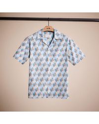 COACH - Restored Snail Camp T Shirt In Organic Cotton - Lyst