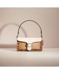 COACH - Restored Tabby Shoulder Bag 26 With Colorblock Snakeskin Detail - Lyst