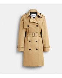 COACH - Mid Trench Coat - Lyst