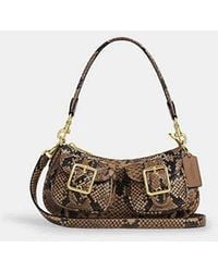 COACH - Borsa Ashton Con Stampa Serpente - Lyst