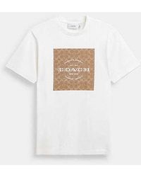 COACH - Signature T-Shirt - Lyst