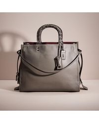 COACH - Restored Rogue 36 With Colorblock Snakeskin Detail - Lyst
