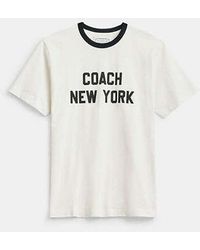 COACH - Coach New York T-shirt - Lyst