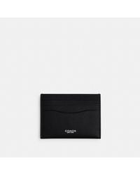 COACH - Card Case Wallet Handbags, Canvas/Polyester - Lyst