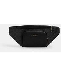 COACH - Racer Kleine Gürteltasche Aus Signature Canvas - Lyst