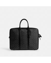 COACH - Metropolitan Workbag In Signature Canvas - Lyst