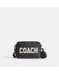 COACH - Charter Crossbody Bag 19 In Signature Canvas With Graphic - Lyst