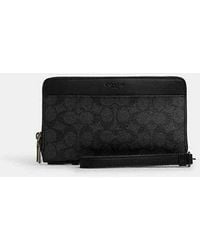 COACH - Organizer Da Viaggio Con Doppia Cerniera - Lyst