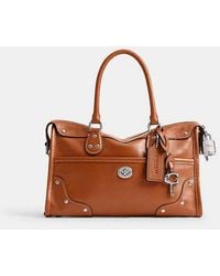 COACH - Rhyder Satchel Bag 24 - Lyst