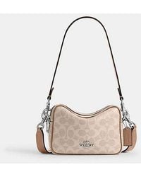 COACH - Mini Carey Crossbody Bag - Lyst