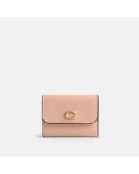 COACH - Essential Card Holder Wallet In Colorblock - Lyst