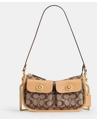 COACH - Twin Turnlock Waverly Bag - Lyst