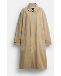 COACH - Repurposed Cotton Trench Coat - Lyst