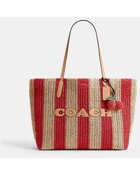 COACH - Grosse City Tote Bag Mit Anhängern - Lyst