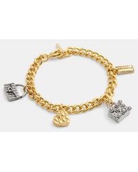 COACH - Handbag Charm Bracelet - Lyst