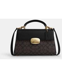 COACH - Borsa Con Manico Superiore Eliza - Lyst