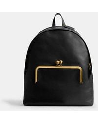 COACH - Kisslock Frame Backpack - Lyst