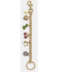 COACH - Motif Chain Bag Charm - Lyst