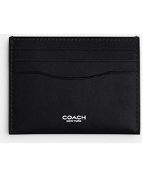 COACH - Card Case Wallet Handbags, Canvas/Polyester - Lyst