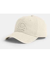 COACH - Signature Patch Baseballcap - Lyst