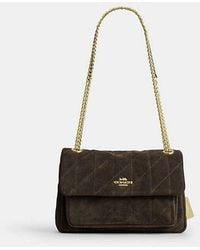 COACH - Elodie Crossbody Bag 24 With Quilting - Lyst