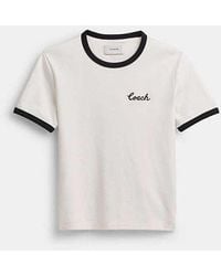 COACH - Ringer T-Shirt - Lyst