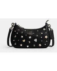 COACH - Borsa A Tracolla Mini Teri Con Rivetti - Lyst