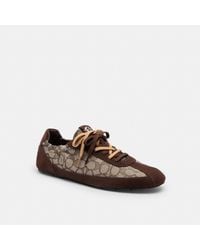 COACH - Soft Sneaker In Signature Jacquard - Lyst