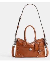 COACH - Rhyder Satchel Bag 24 - Lyst