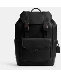 COACH - League Flap Backpack - Lyst
