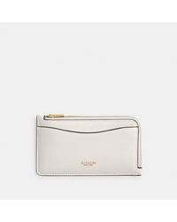 COACH - New York Zip Card Case - Lyst