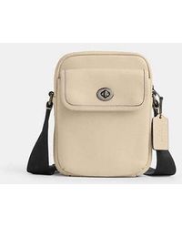COACH - Sac Bandoulière Avec Fermoir Pivotant - Lyst