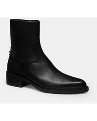 COACH - Spitz Zulaufender Stiefelette Für Frauen - Lyst