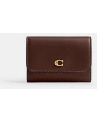 COACH - Essential Flap Card Case - Lyst