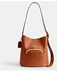 COACH - Bleecker Bucket Bag With Kisslock - Lyst