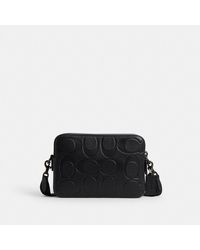 COACH - Charter Crossbody Bag 24 In Maxi Signature Leather - Lyst