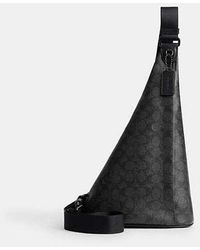 COACH - Sac Sling Triangle En Toile Exclusive - Lyst