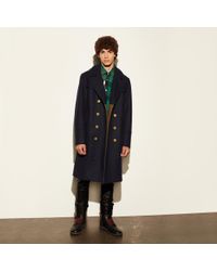 coach wool coat