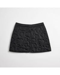 COACH - Topia Loop Quilted Heart Mini Skirt - Lyst