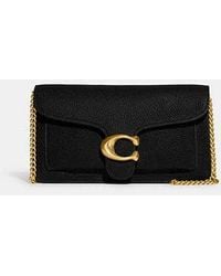 COACH - Bolso de mano Tabby con cadena - Lyst