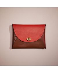 COACH - Remade Colorblock Large Pouch - Lyst
